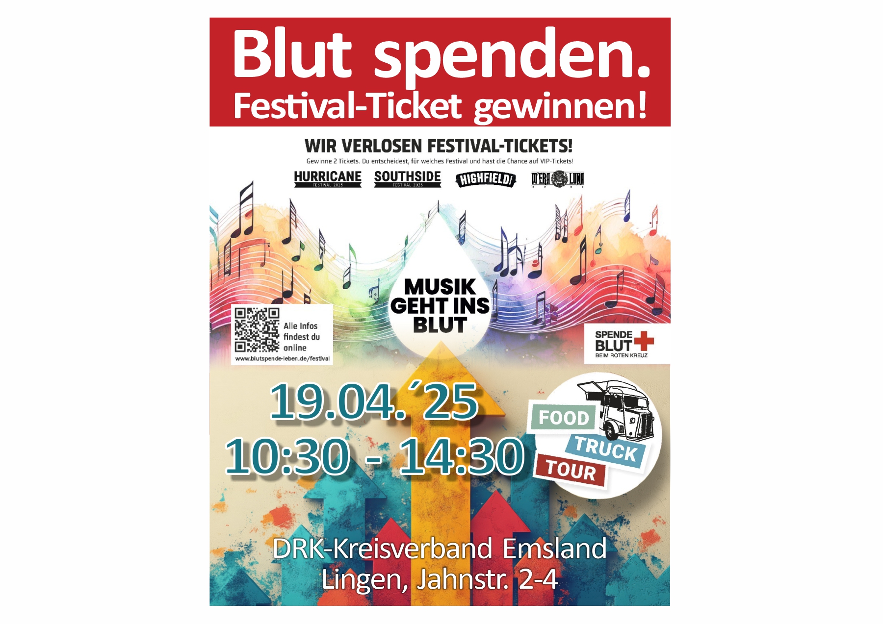 Blutspende Plakat