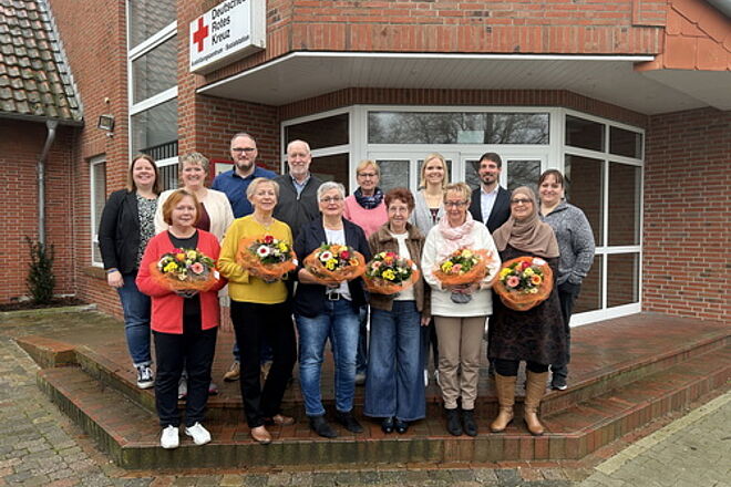 Verabschiedung Mitarbeiter DRK-Emsland