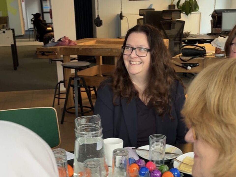 SPD-Abgeordnete Anja Troff-Schaffarzyk beim Internationalen Frauenfrühstück im Haus Global des DRK Emsland
