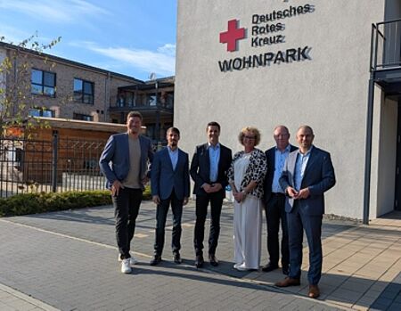Teilnehmer des Besuchs im DRK Wohnpark Sögel