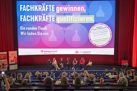 Podiumsdiskussion Fachkräftegewinnung