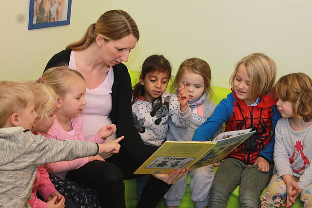 Vorlesetag in der DRK-Kita