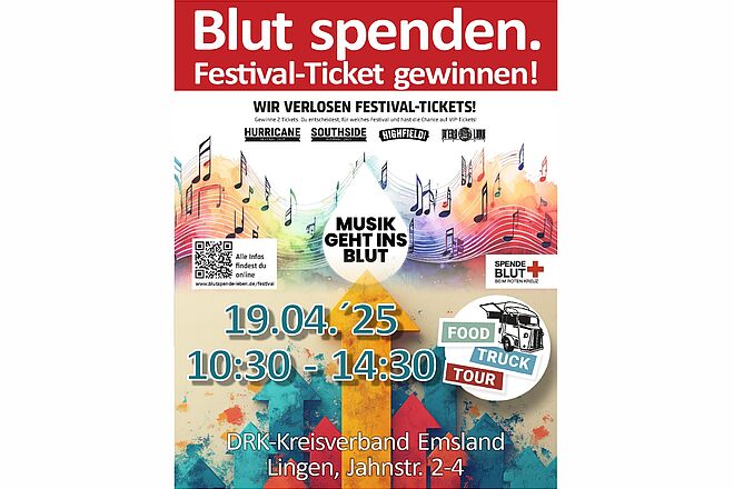 Blutspende Plakat